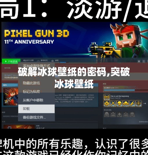 破解冰球壁纸的密码,突破冰球壁纸
