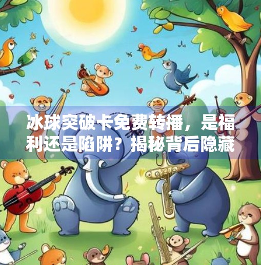 冰球突破卡免费转播,是福利还是陷阱?揭秘背后隐藏的免费真相!冰球突破卡免费转播