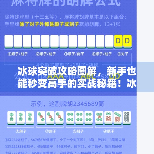 冰球突破攻略图解，新手也能秒变高手的实战秘籍！冰球突破攻略图解