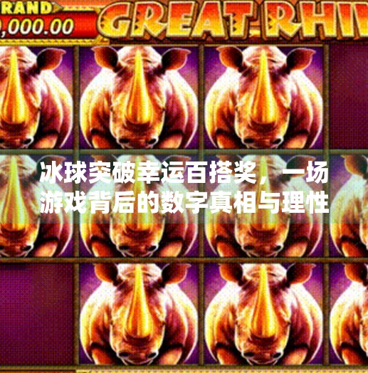 冰球突破幸运百搭奖,一场游戏背后的数字真相与理性思考,冰球突破幸运百搭奖