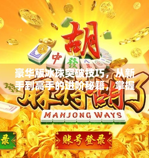豪华版冰球突破技巧,从新手到高手的进阶秘籍,掌握这些细节让你在球场上如鱼得水!豪华版冰球突破技巧
