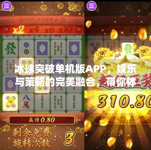 冰球突破单机版APP,娱乐与策略的完美融合,带你体验指尖上的冰上竞技!冰球突破单机版app