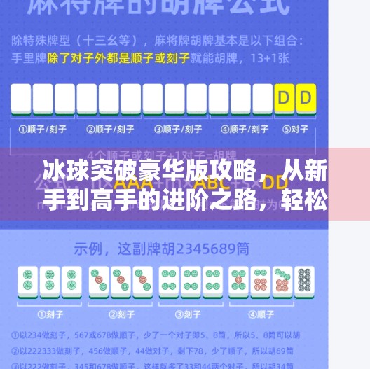 冰球突破豪华版攻略,从新手到高手的进阶之路,轻松掌握制胜秘诀!冰球突破豪华版攻略