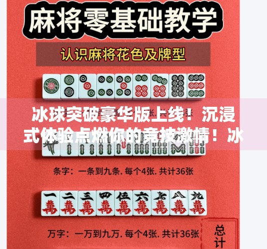 冰球突破豪华版上线!沉浸式体验点燃你的竞技激情!冰球突破豪华版现在