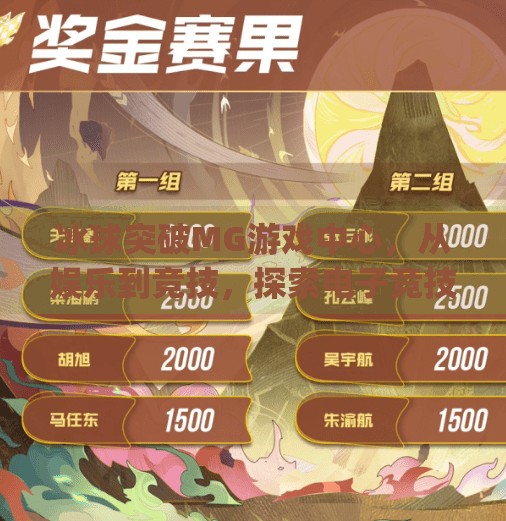 冰球突破MG游戏中心,从娱乐到竞技,探索电子竞技新蓝海,冰球突破mg游戏中心