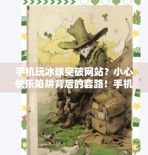 手机玩冰球突破网站？小心快乐陷阱背后的套路！手机上玩冰球突破网站